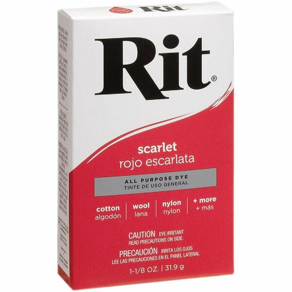 Rit Scarlet 1-1/8 Oz. Powder Dye 83050
